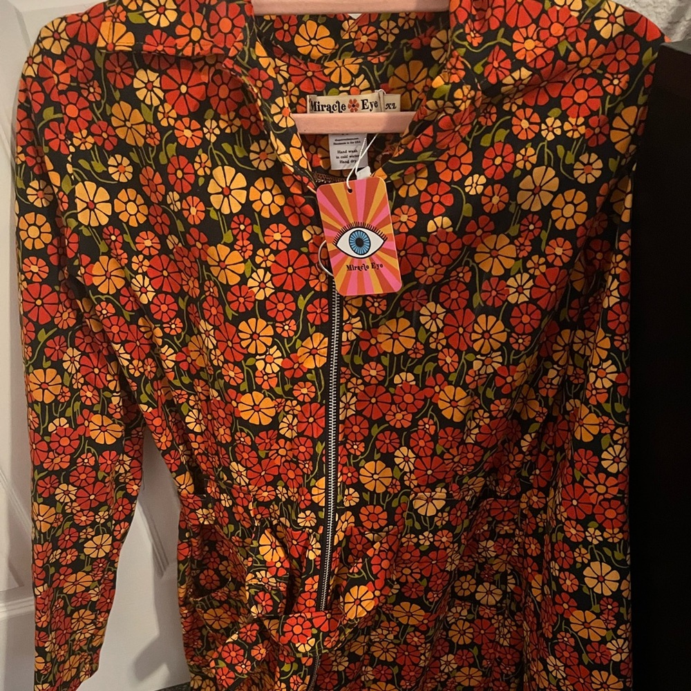Miracle eye short jumpsuit NEVER WORN WITH TAGS